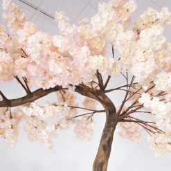 11 Feet Tall Grand Arch Fake Flowering Cherry Blossom Tree - White - Interchangeable Branches! -Event Decoration Sales Shop 11feet tall grand arch fake cherry blossom tree blush 2 1