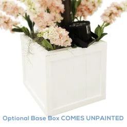 10FT Tall Large Realistic Fake Cherry Blossom Bloom Tree W/ Leaves & 13 Interchangeable Branches - White 7 10FT Tall Large Realistic Fake Cherry Blossom Bloom Tree W/ Leaves & 13 Interchangeable Branches - White -Event Decoration Sales Shop 2020 11 04 1 2 3 4 5 1