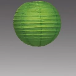 Decostar™ Paper Lantern 8" - Apple Green - 36 Pieces