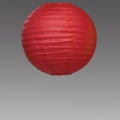 Decostar™ Paper Lantern 8" - Red - 36 Pieces