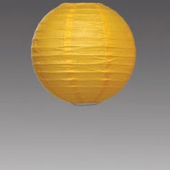 Decostar™ Paper Lantern 8" - Yellow - 36 Pieces