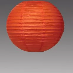 Decostar™ Paper Lantern 14" - Orange - 36 Pieces