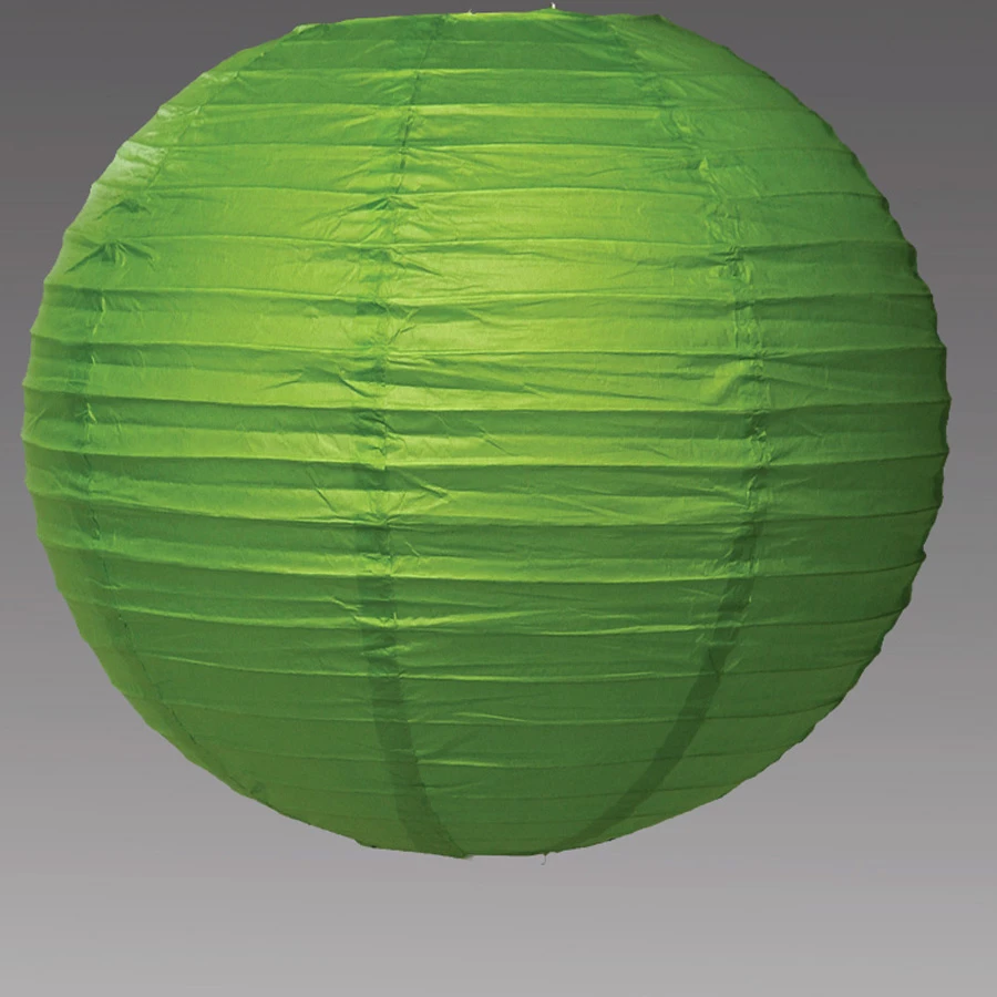 Decostar™ Paper Lantern 18" - Apple Green - 24 Pieces 3 Decostar™ Paper Lantern 18" - Apple Green - 24 Pieces