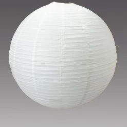 Decostar™ Paper Lantern 24" - White - 24 Pieces