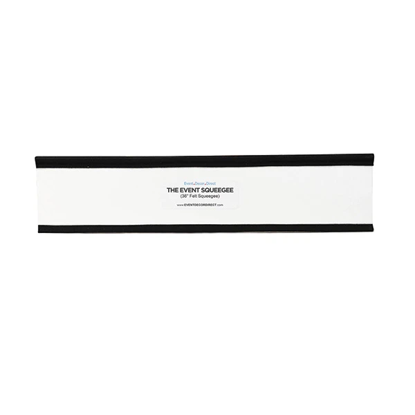 Dance Floor Wrap PVC Felt Applicator Squeegee - 36" 4 Dance Floor Wrap PVC Felt Applicator Squeegee - 36" - Image 2