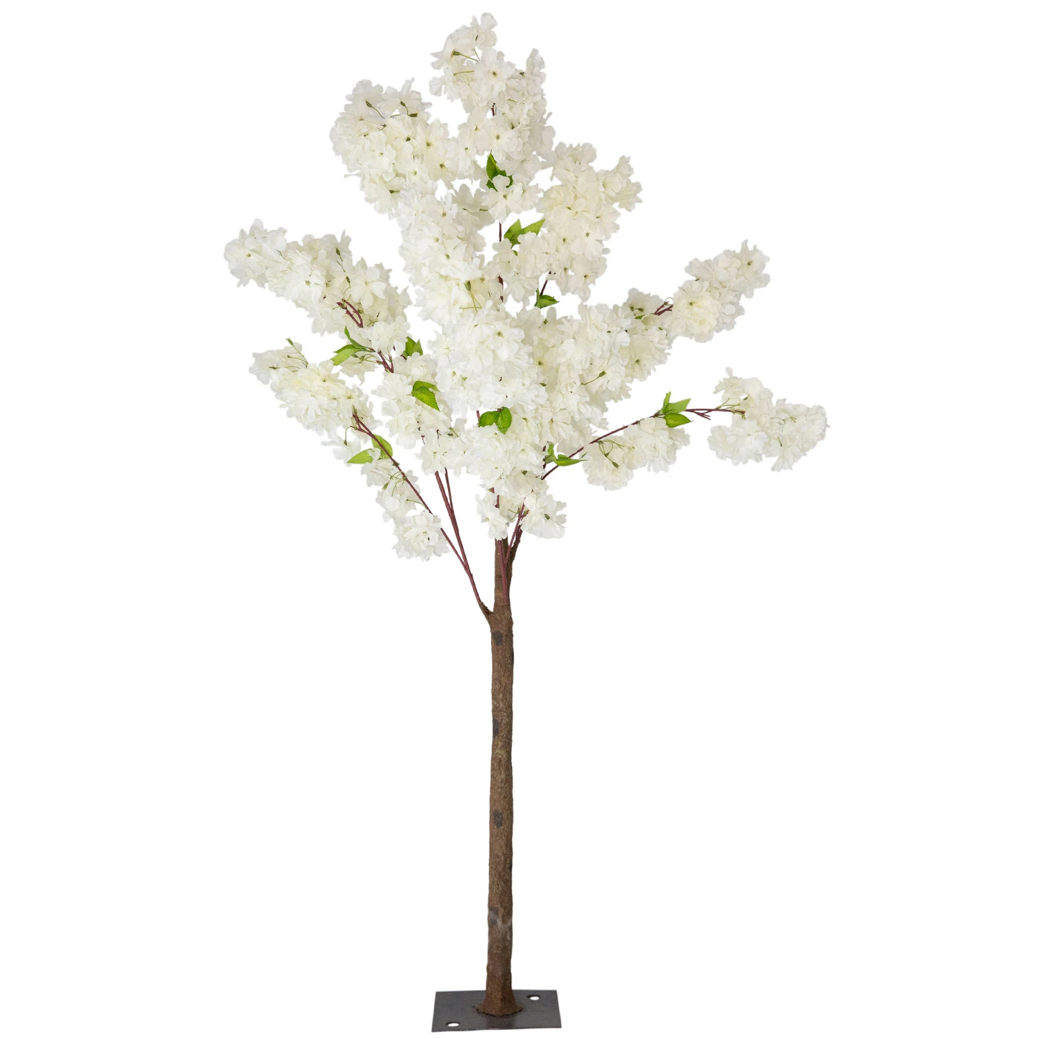 56" (4.5FT) Tall Fake Hydrangea Bloom Tabletop Centerpieces Tree - White 4 56" (4.5FT) Tall Fake Hydrangea Bloom Tabletop Centerpieces Tree - White - Image 2