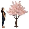 6.5FT Tall Fake Hydrangea Bloom Tree - 10 Interchangeable Branches - Blush/Light Pink -Event Decoration Sales Shop 65ft tall fake hydrangea bloom tree blushlight pink 2 1