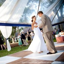 8ft By 8ft Premium Laminate Wood Dance Floor - Portable With Aluminum Side Paneling - Variety Of Finishes -Event Decoration Sales Shop 8ft by 8ft Premium Laminate Wood Dance Floor 11