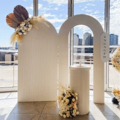 Open Ripple Arch Collapsing Chiara Panel - Select Your Size! -Event Decoration Sales Shop CW RIPP OPEN 03