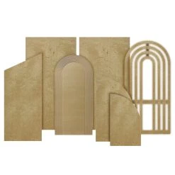 The "Andrew" Chiara 7 Piece Collapsing Wall Panel Set -Event Decoration Sales Shop CW SET ANDREW 03