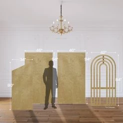 The "Andrew" Chiara 7 Piece Collapsing Wall Panel Set -Event Decoration Sales Shop CW SET ANDREW 04