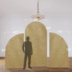 The "Danielle" Chiara 3 Piece Collapsing Wall Panel Set -Event Decoration Sales Shop CW SET DANI 04