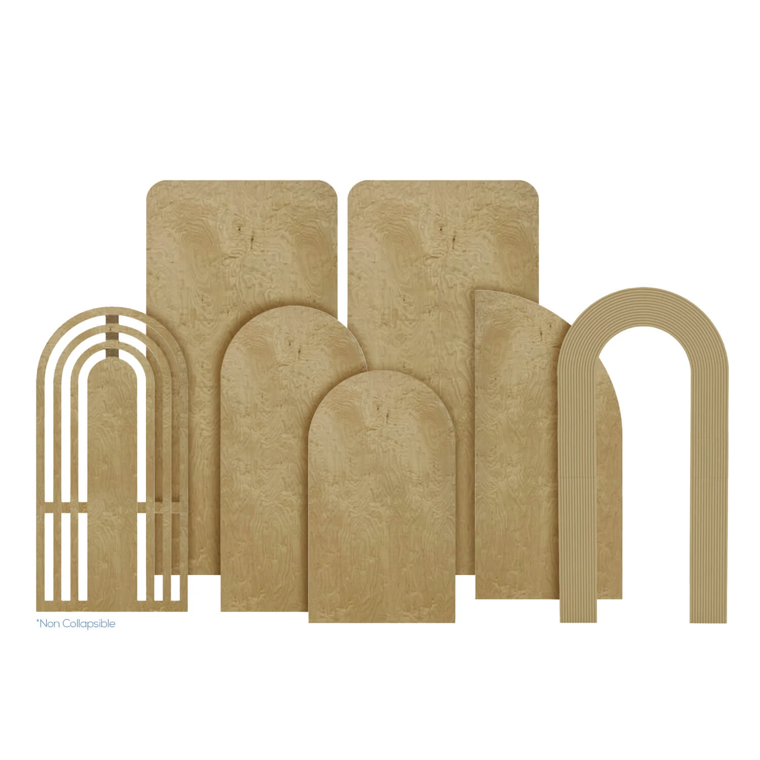 The "James" Chiara 7 Piece Collapsing Wall Panel Set 5 The "James" Chiara 7 Piece Collapsing Wall Panel Set - Image 3