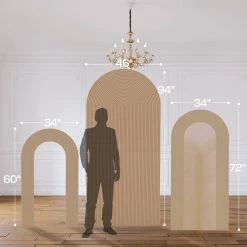 The "Jose" Chiara 3 Piece Collapsing Wall Panel Set -Event Decoration Sales Shop CW SET JOSE 04