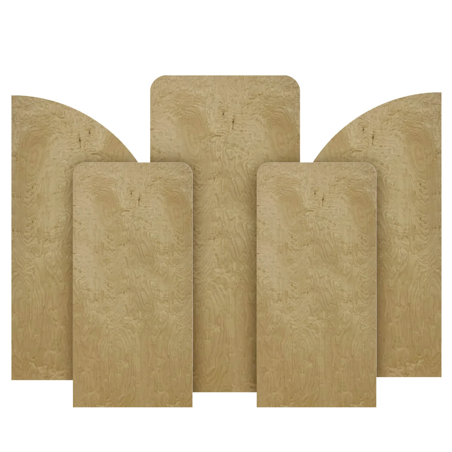 The "Kathleen" Chiara 5 Piece Collapsing Wall Panel Set 5 The "Kathleen" Chiara 5 Piece Collapsing Wall Panel Set - Image 3