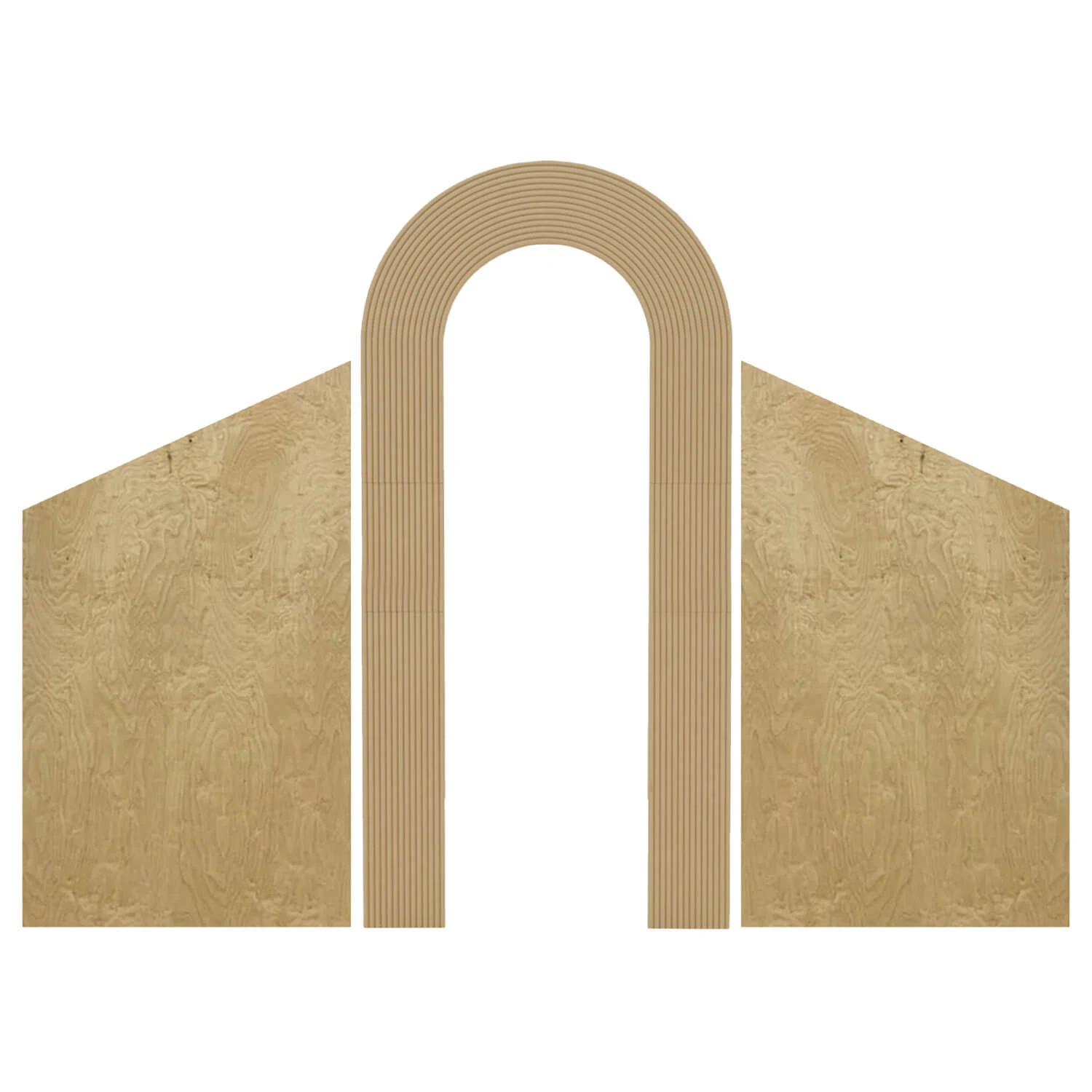 The "Lucy" Chiara 3 Piece Collapsing Wall Panel Set 5 The "Lucy" Chiara 3 Piece Collapsing Wall Panel Set - Image 3