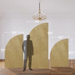 The "Savannah" Chiara 3 Piece Collapsing Wall Panel Set 11 The "Savannah" Chiara 3 Piece Collapsing Wall Panel Set -Event Decoration Sales Shop CW SET SAVA 04 1