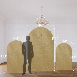 The "Stephanie" Chiara 3 Piece Collapsing Wall Panel Set -Event Decoration Sales Shop CW SET STEPH 04