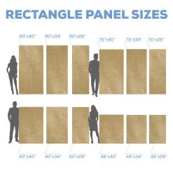 Rectangle Collapsing Chiara Wall Panel - Select Your Size! -Event Decoration Sales Shop CW WP RECT 03