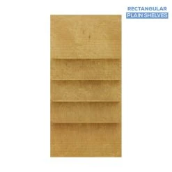 Collapsible Rectangle Interchangeable Shelf Chiara Wall - 80" Tall X 40" Wide