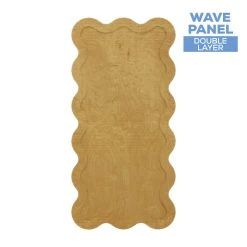 Wavy Collapsing Chiara Wall Panel - 80" Tall X 40" Wide