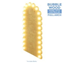 Large Full Arch Bubble Collapsing Chiara Wall Panel W/ Bulbs - (Pick 3!) - Select Your Size! 7 Large Full Arch Bubble Collapsing Chiara Wall Panel W/ Bulbs - (Pick 3!) - Select Your Size! -Event Decoration Sales Shop CW XL BUBBLEBULB FARCH 02