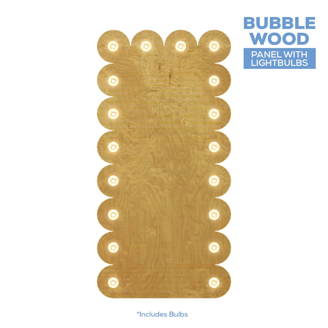 Large Rectangle Arch Bubble Collapsing Chiara Wall Panel W/ Bulbs - (Pick 3!) - Select Your Size! 3 Large Rectangle Arch Bubble Collapsing Chiara Wall Panel W/ Bulbs - (Pick 3!) - Select Your Size!