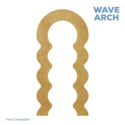 Large Open Wavy Chiara Wall Arch Panel - (Pick 3!) - Select Your Size!