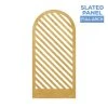 Large Full Arch Slatted Chiara Wall Panel - (Pick 3!) - Select Your Size! -Event Decoration Sales Shop CW XL SLATARCH PNL