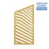 Large Left Leaning Angled Slatted Chiara Wall Panel - (Pick 3!) - Select Your Size! 1 Large Left Leaning Angled Slatted Chiara Wall Panel - (Pick 3!) - Select Your Size! -Event Decoration Sales Shop CW XL SLATLF PNL