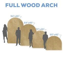 Large Full Arch Collapsing Chiara Wall Panel (Pick 3!) - Select Your Size! -Event Decoration Sales Shop CW XL WP FULLARCH 02