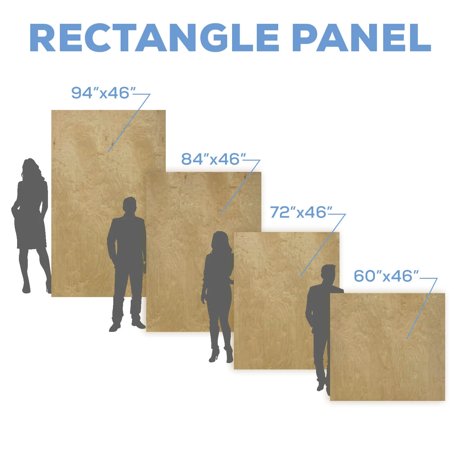 Large Rectangle Arch Collapsing Chiara Wall Panel (Pick 3!) - Select Your Size! 6 Large Rectangle Arch Collapsing Chiara Wall Panel (Pick 3!) - Select Your Size! - Image 4