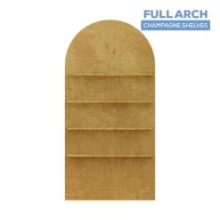 Collapsible Full Arch Interchangeable Shelf Chiara Wall - (Pick 3!) - Choose Your Size! 9 Collapsible Full Arch Interchangeable Shelf Chiara Wall - (Pick 3!) - Choose Your Size! -Event Decoration Sales Shop CW XL WP SHLF FARCH 03