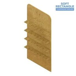 Collapsible Soft Rectangle Interchangeable Shelf Chiara Wall - (Pick 3!) - Choose Your Size! -Event Decoration Sales Shop CW XL WP SHLF SREC 04