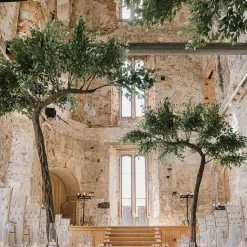 11 Feet Tall Grand Arch Fake Fig Leaf Tree - Interchangeable Branches! -Event Decoration Sales Shop EDD 11 FEET TALL GRAND ARCH FAKE FIG LEAF TREE 02