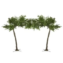 11 Feet Tall Grand Arch Fake Fig Leaf Tree - Interchangeable Branches! -Event Decoration Sales Shop EDD 11 FEET TALL GRAND ARCH FAKE FIG LEAF TREE