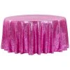 120" Round Sequin Tablecloth - Fuchsia 1 120" Round Sequin Tablecloth - Fuchsia -Event Decoration Sales Shop EDD 120 Round sequin tablecloth Fuchsia 01