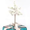 56" (4.5FT) Tall Fake Hydrangea Bloom Tabletop Centerpieces Tree - White 2 56" (4.5FT) Tall Fake Hydrangea Bloom Tabletop Centerpieces Tree - White -Event Decoration Sales Shop EDD 4.5FT TALL FAKE HYDRANGEA BLOOM White