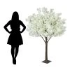 6FT Hydrangea Bloom Tree - Floor Or Grand Centerpiece - 10 Interchangeable Branches - White W/ Leaves -Event Decoration Sales Shop EDD 6FT HYDRANGEA BLOOM TREE 1