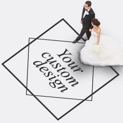 Premium Vinyl Dance Floor Wrap Custom Size & Design