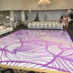 Premium Vinyl Dance Floor Wrap Custom Size & Design -Event Decoration Sales Shop EDD Custom Designed Wraps 02
