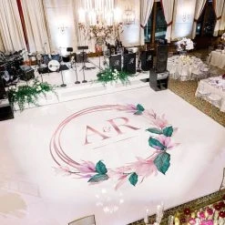 Premium Vinyl Dance Floor Wrap Custom Size & Design -Event Decoration Sales Shop EDD Custom Designed Wraps 03