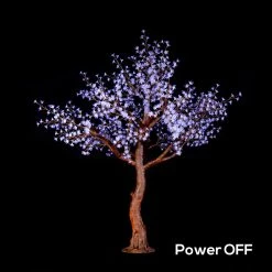 Lighted Cherry Blossom LED Tree - AC Adapter - 1200 LEDs - RGBW W/ Remote & Many Functions! - 9FT Tall -Event Decoration Sales Shop EDD FZDH 2825Q 9ft 02 1