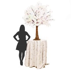 Lighted Grand Centerpiece Or Floor Ginkgo LED Tree - AC Adapter - 480 LEDs - RGBW W/ Remote & Many Functions! - 5FT Tall -Event Decoration Sales Shop EDD FZYX 1510Q 5ft Ginkgo 23 1