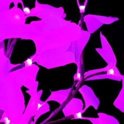 Lighted Grand Centerpiece Or Floor Ginkgo LED Tree - AC Adapter - 480 LEDs - RGBW W/ Remote & Many Functions! - 5FT Tall -Event Decoration Sales Shop EDD FZYX 1510Q 5ft Ginkgo RGB 09