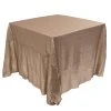 Square 90" X 90" Sequin Tablecloth By Eastern Mills - Premium Quality - Nude Matte 1 Square 90" X 90" Sequin Tablecloth By Eastern Mills - Premium Quality - Nude Matte -Event Decoration Sales Shop EDD JA01 90X90 NUDE 1 2