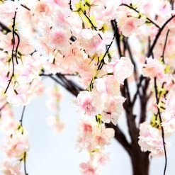 6FT Tall Drooping Cherry Bloom Tabletop Centerpieces Tree - 9 Interchangeable Branches - Blush/Light Pink -Event Decoration Sales Shop EDD SLTMB19 6 BLSH 05