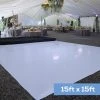 Premium Vinyl Dance Floor Wrap - White - 15ft X 15ft