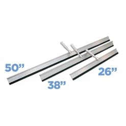 Dance Floor Wrap Pro Aluminum Felt Applicator Squeegee - 3 Pack -Event Decoration Sales Shop GS SQAL 3PACK 02