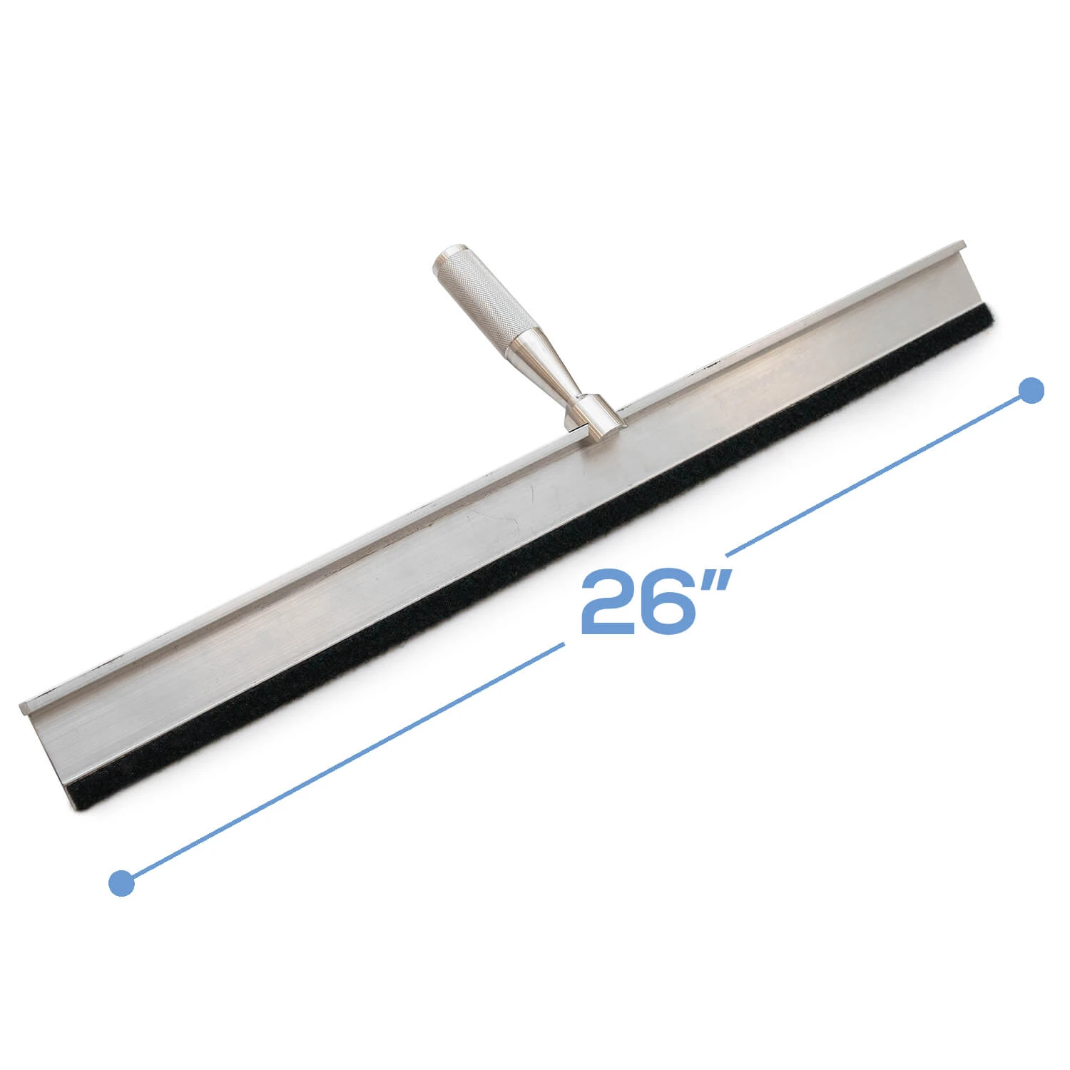 Dance Floor Wrap Pro Aluminum Felt Applicator Squeegee - 26" 5 Dance Floor Wrap Pro Aluminum Felt Applicator Squeegee - 26" - Image 3